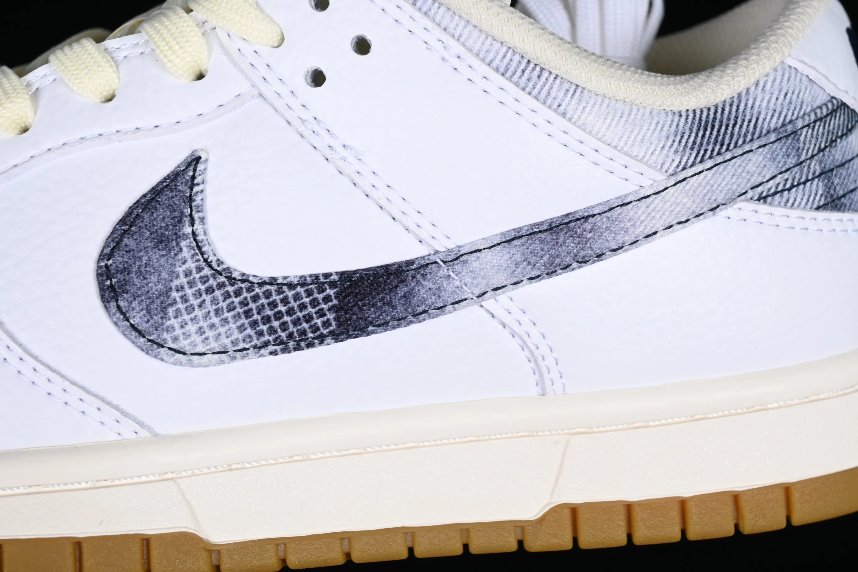 All categories Nk SB Dunk series Nk SB Dunk Low low-top sneakers Nk Dunk Low "Washed Denim" washed denim SB dunk series low-top casual sports skateboard shoes FN6881-100